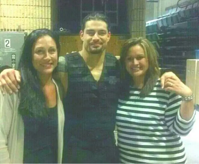Roman Reigns with Sisters