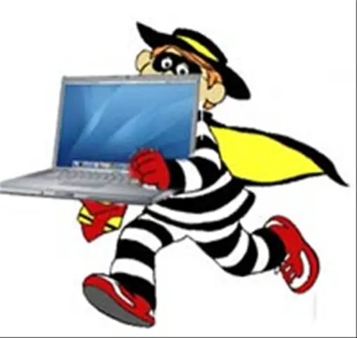Laptop theft
